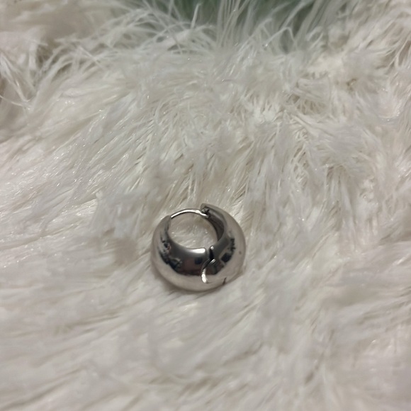 Rachel Zoe sterling silver earrings, new - Picture 5 of 8